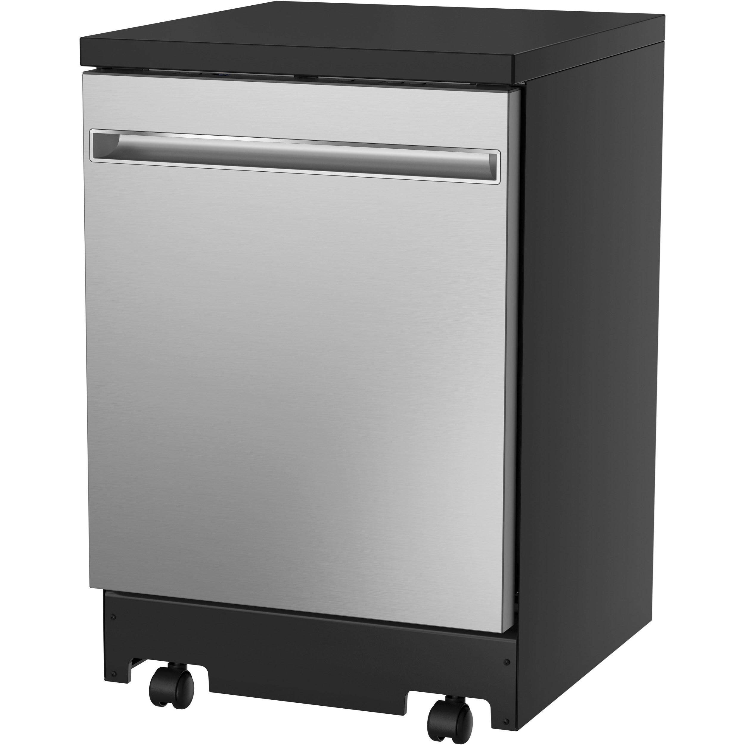 GE Appliances GE® 24" Portable Dishwasher Sheely's Furniture & Appliance Dishwasher Portable